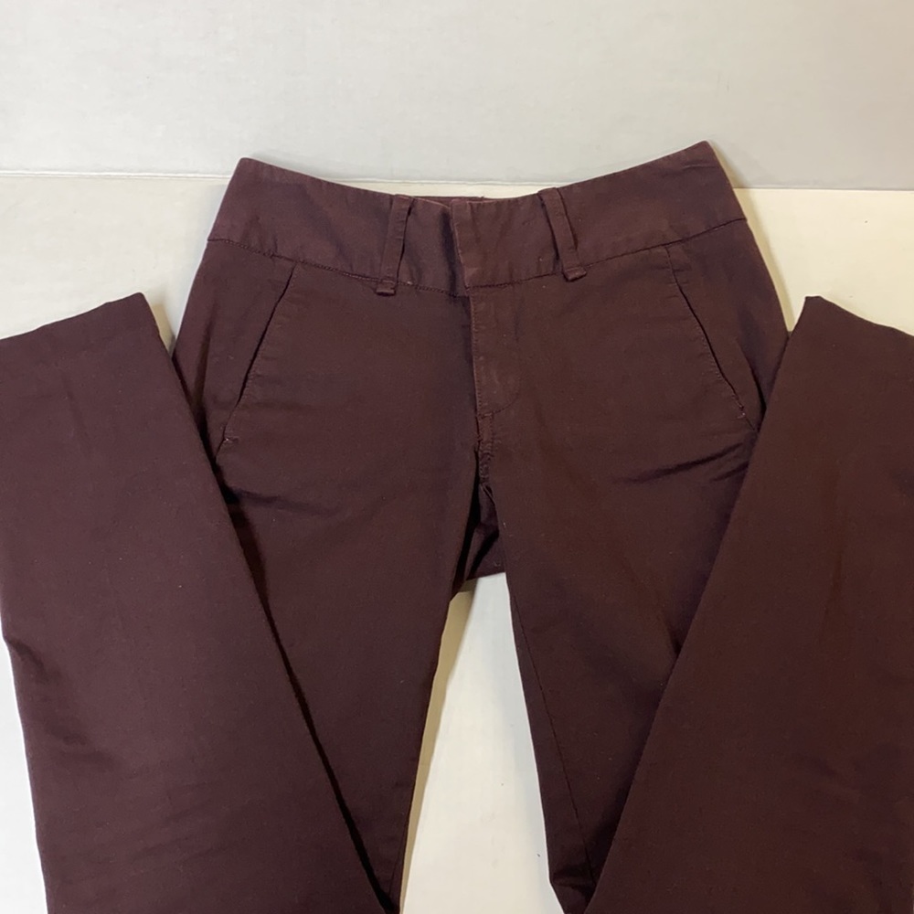 rag & bone Burgundy Chino Style Pant/Jean - Picture 4 of 9